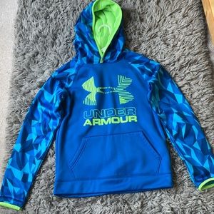 blue under armour sweatshirt